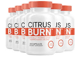 CitrusBurn supplement multiple bottle display packaging
